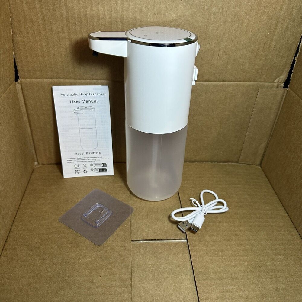 Automatic Soap Dispenser Rechargeable Touchless Electric. W/Wall Mount.